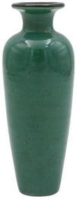 Chinese Porcelain Apple Green Vase