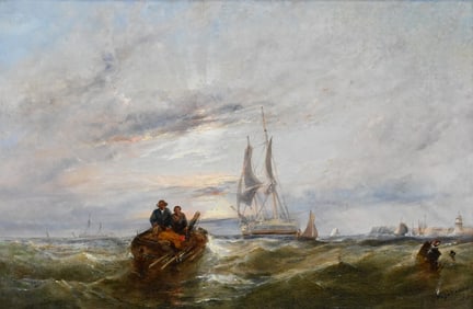 Edwin Hayes (Irish 1820-1904)