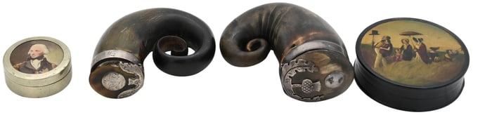 Four Snuff Boxes