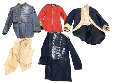 Seven Piece Group of Military Uniforms