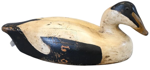 Marcel Dufour Eider Duck Decoy