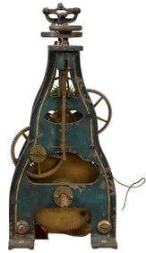 Single Dial Tower Clockworks