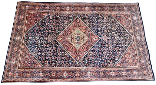 Farahan Sarouk Throw Rug