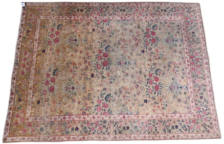 Kirman Throw Rug