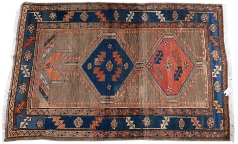 Northwest Persian Oriental Throw Rug