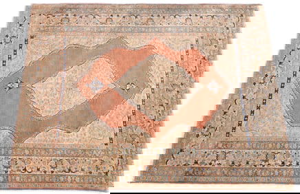 Tabriz Throw Rug
