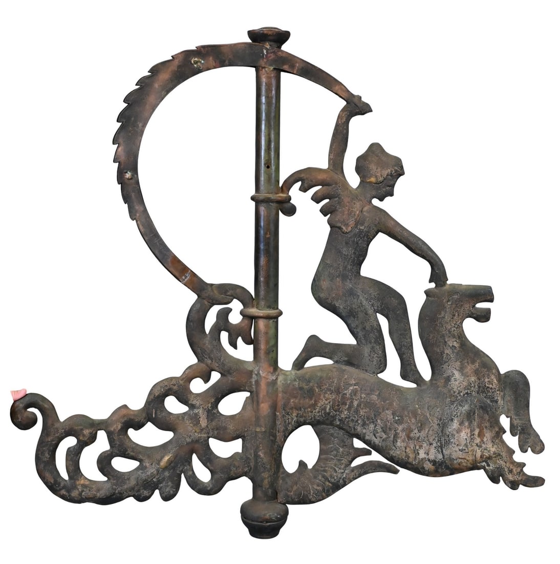 Copper and Iron Weathervane (1 of 6)