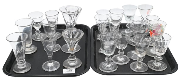 Group of Early Blown Glass Stemware