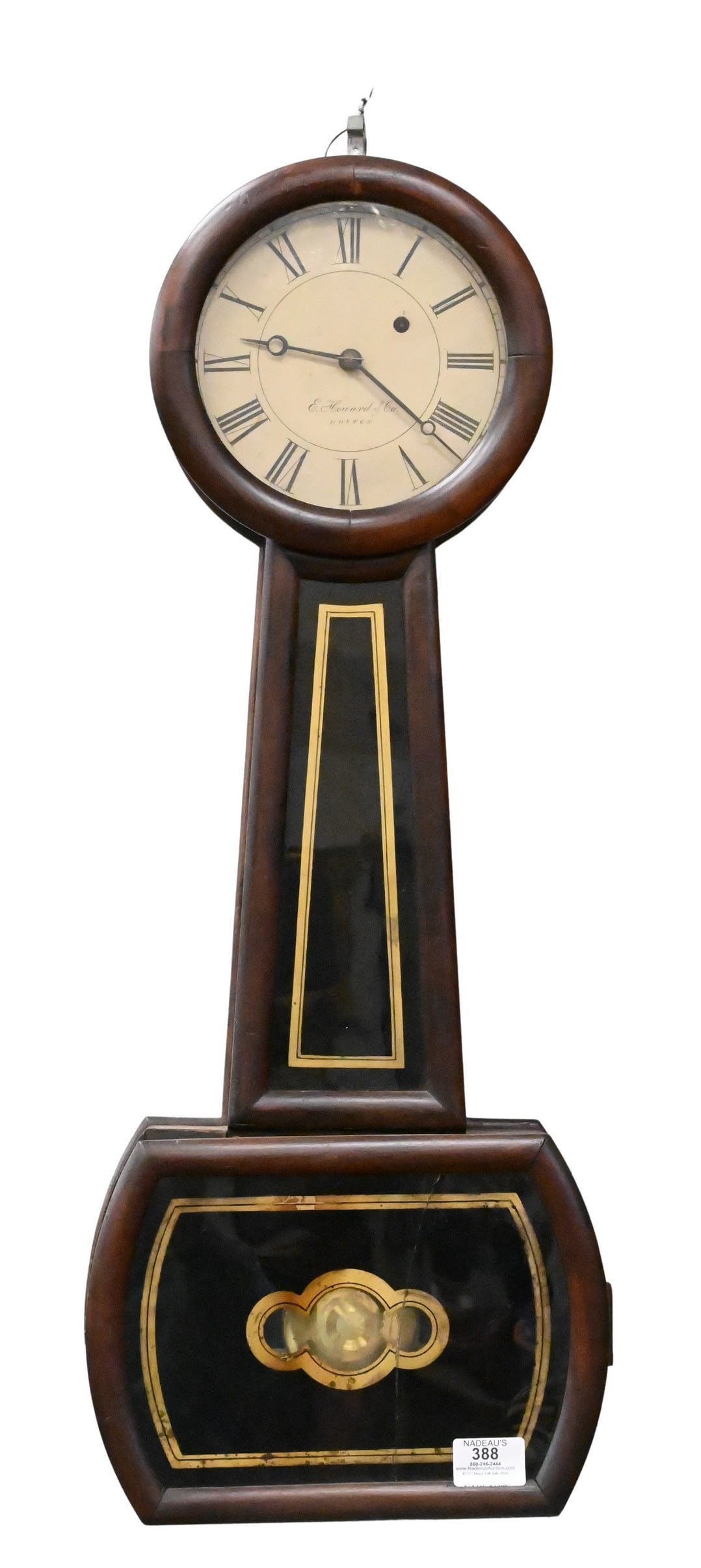 E. Howard & Co. Style Banjo Clock (1 of 4)