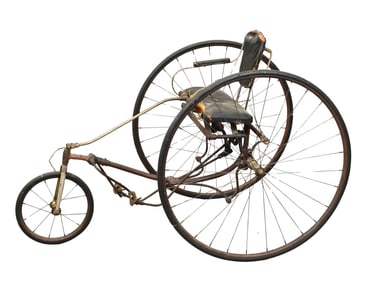 Child’s Surrey Tricycle Carriage, Signed Toledo, Late 19th / Early 20th Century