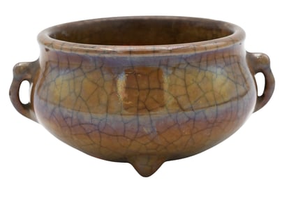 Chinese Porcelain Crackle Bowl