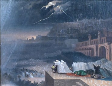After John Martin (British 1789-1854) English School (19th Century)