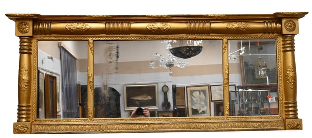Federal Over-the-Mantel Giltwood Mirror