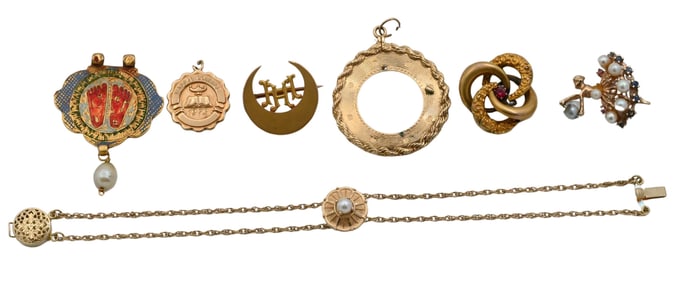 Group of 14K Gold Jewelry