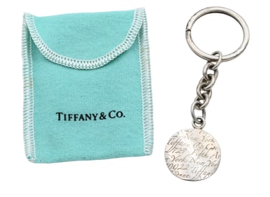 Tiffany & Co. Sterling Silver Keychain