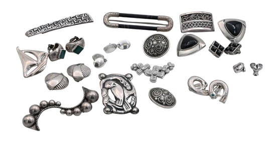 Group of Designer Sterling Silver Jewelry