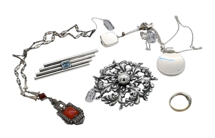 Group of Designer Sterling Silver Jewelry