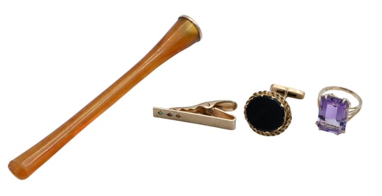 Four Piece 14K Gold Group