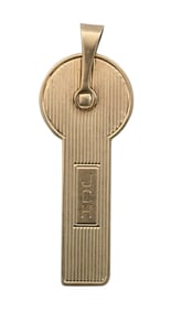 14K Yellow Gold Key Cover / Holder