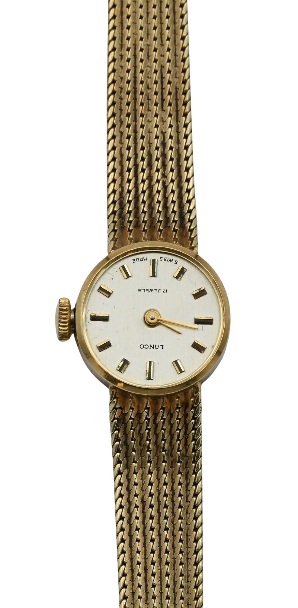 14K Yellow Gold Lanco Ladies Watch (1 of 4)