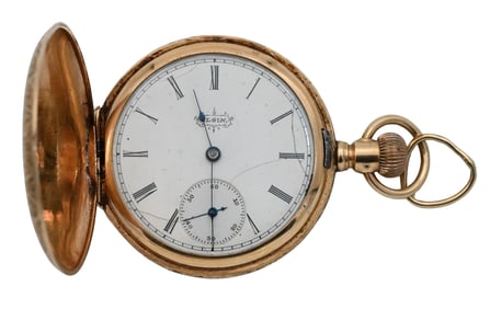 Elgin 14K Gold Pocket Watch