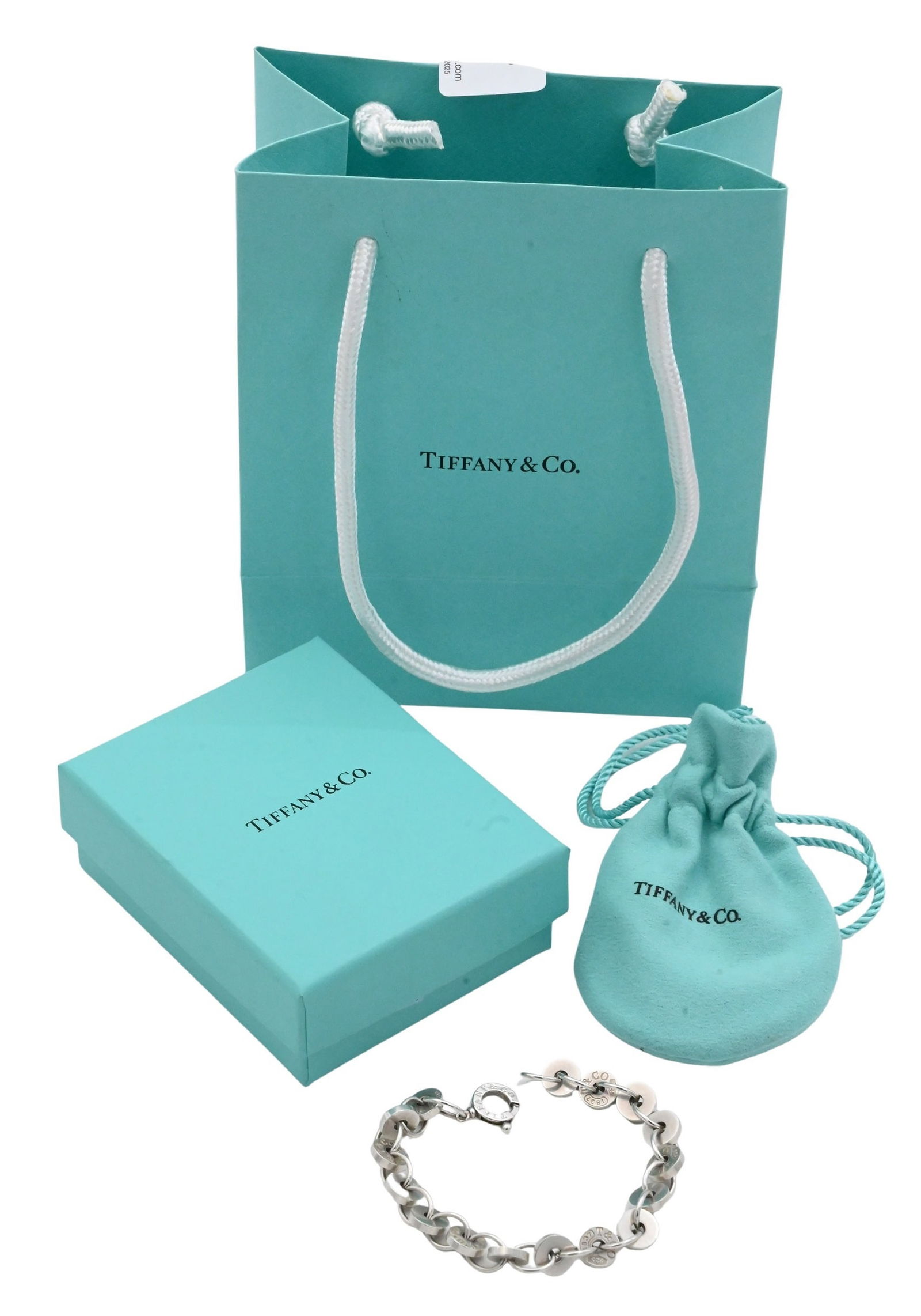 Tiffany & Co. Sterling Silver "1837" Circular Link Bracelet (1 of 4)