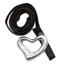 Elsa Peretti for Tiffany & Co. Sterling Silver Heart Belt