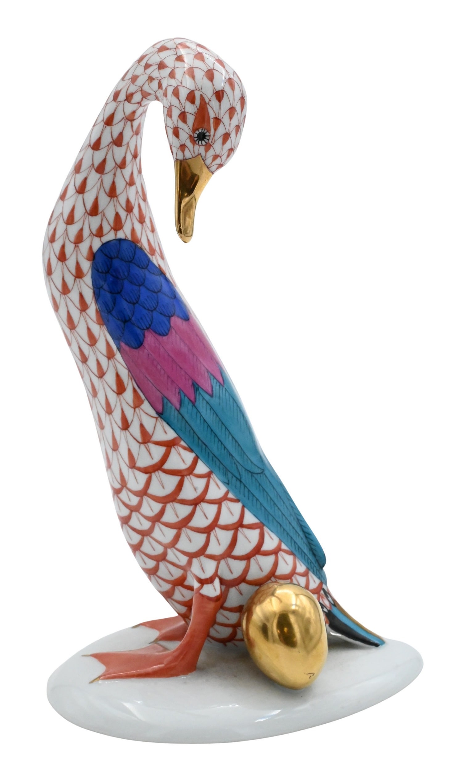 Herend Porcelain "Goose with Golden Egg" (1 of 5)