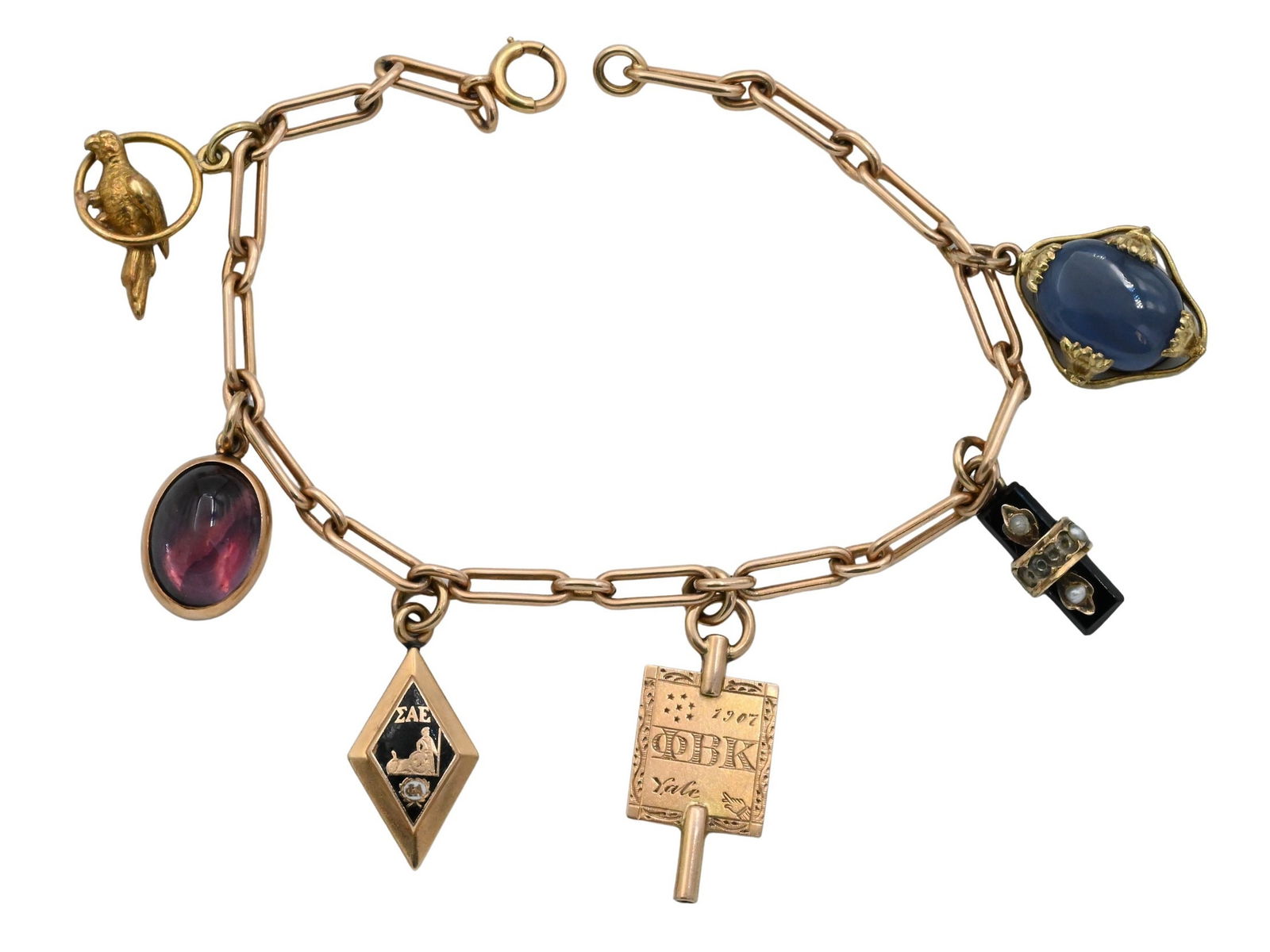 14K Yellow Gold Charm Bracelet (1 of 4)