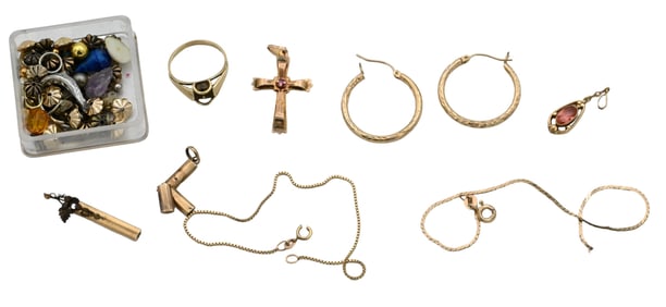 Group of 14K Jewelry