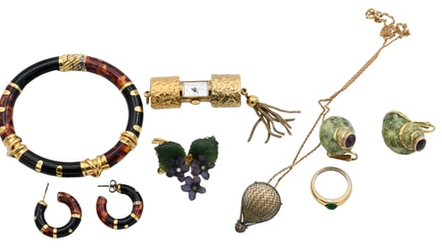 Group of Costume Jewelry and Accessories