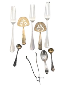 Eight Tiffany & Company Sterling Silver Utensils