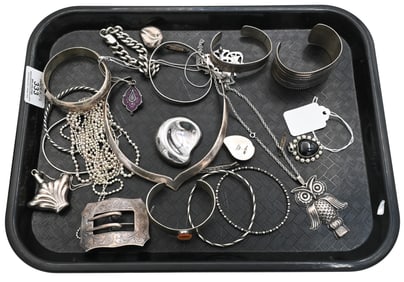 Group of Sterling Silver Jewelry