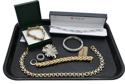 Group of Designer and Sterling Silver Jewelry