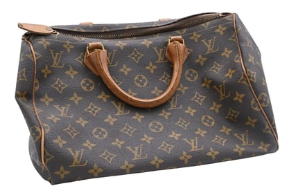 Louis Vuitton Monogram Canvas Speedy 35 Handbag