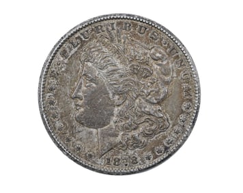 1878-CC U.S. Morgan Silver Dollar, Carson City Mint