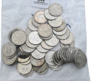 $27.50 Face Value of 40% Silver Half Dollars