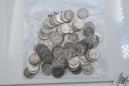 $21.00 Face Value of 90% Silver Quarters