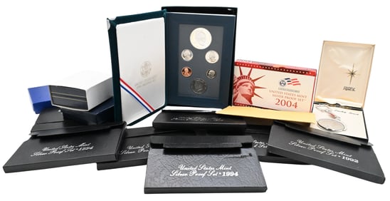 Group of U.S Silver Proof Mint Sets