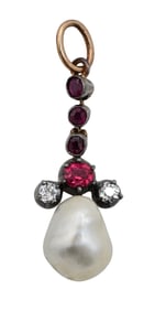 14K Victorian Gold Pendant