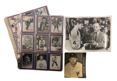 Group of Sports Memorabilia