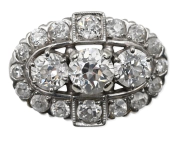 Art Deco Diamond Ring by Jabel