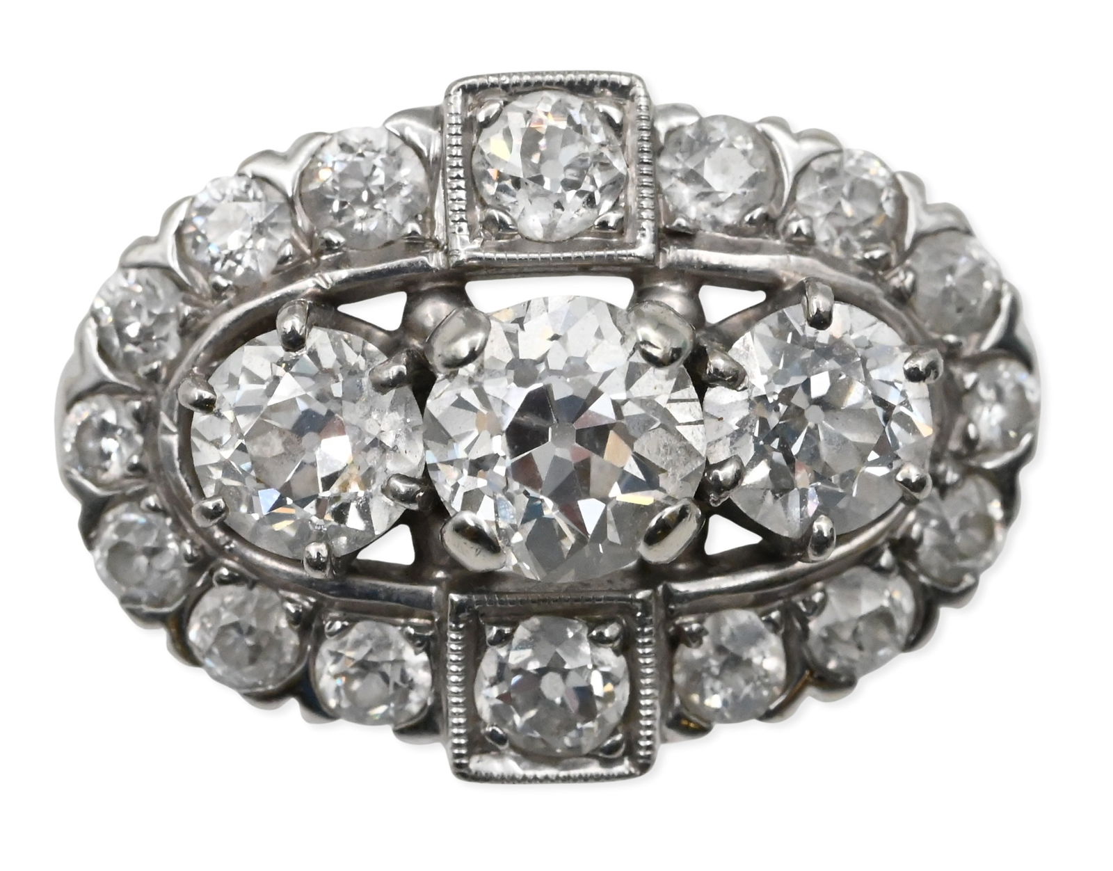 Art Deco Diamond Ring by Jabel (1 of 5)