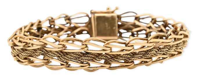 14K Yellow Gold Bracelet