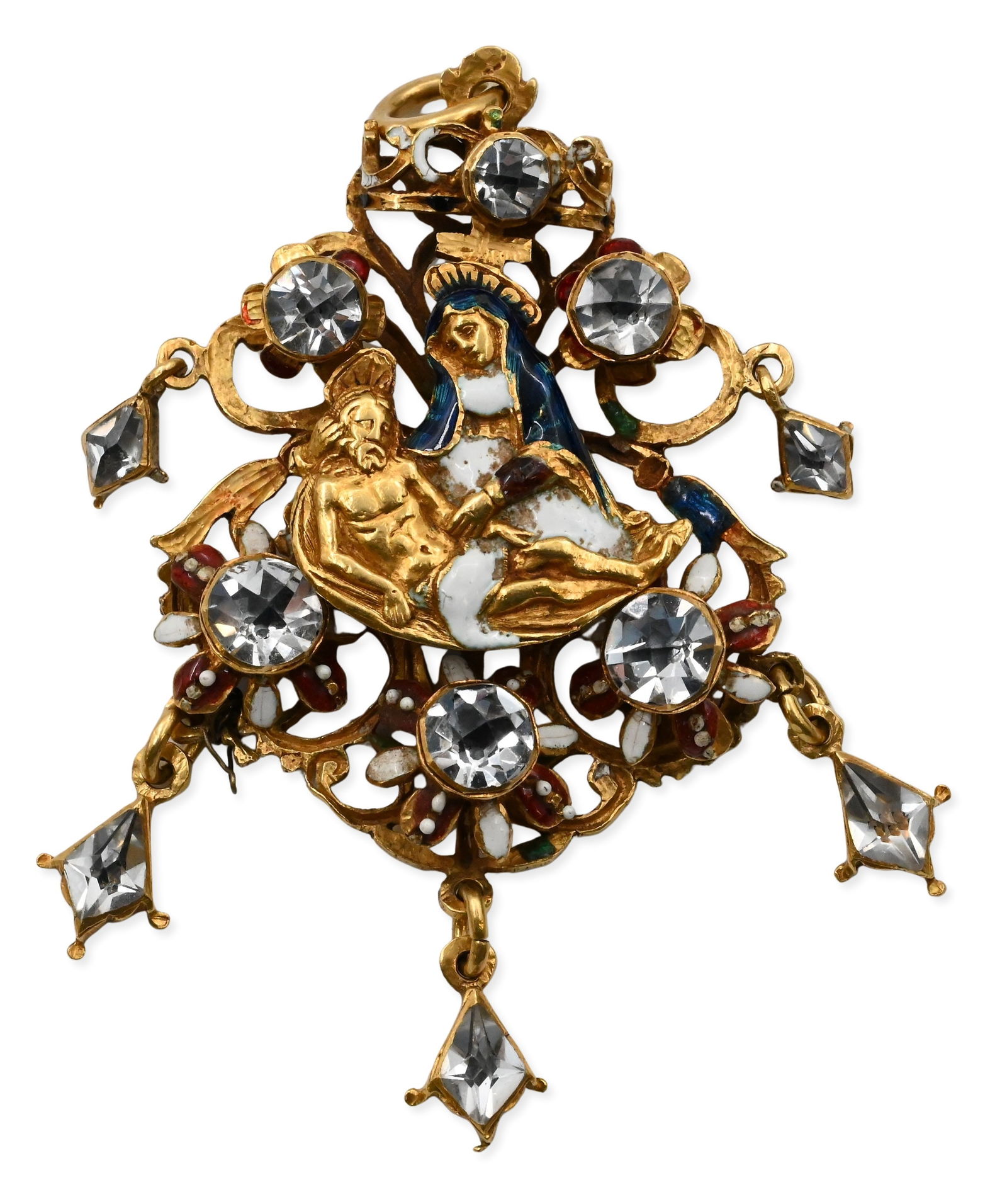 14K Yellow Gold "Pieta" Pendant (1 of 6)