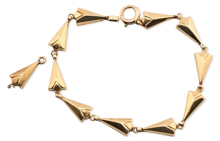 14K Yellow Gold Bracelet