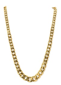 18K Gold Curb-Link Necklace