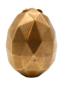 Tiffany and Co 18K Yellow Gold Faceted Miniature Pill Box