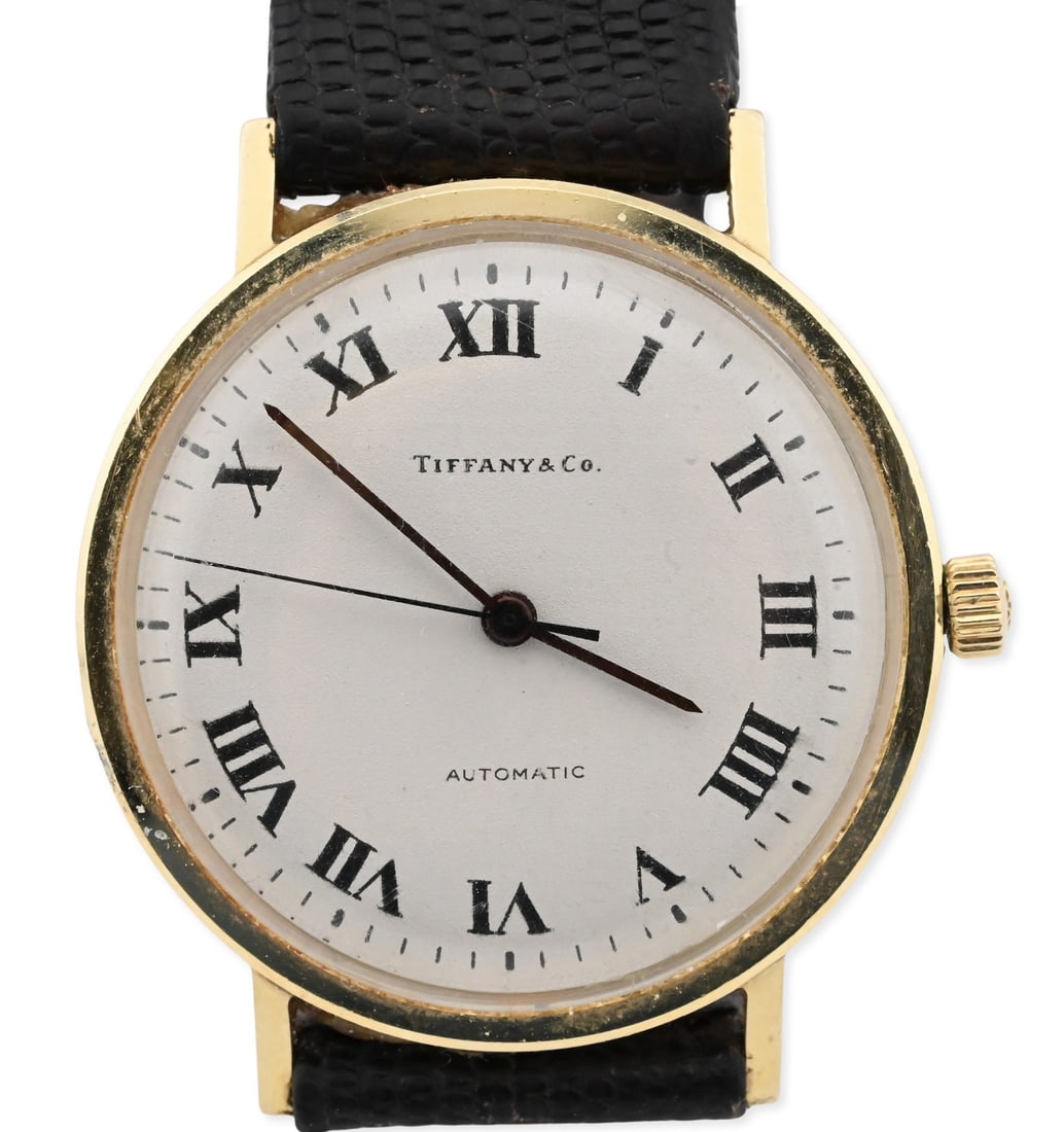 Tiffany & Co. 14K Gold Automatic Wristwatch (1 of 3)
