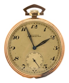 14K Yellow Gold Longines Pocket Watch